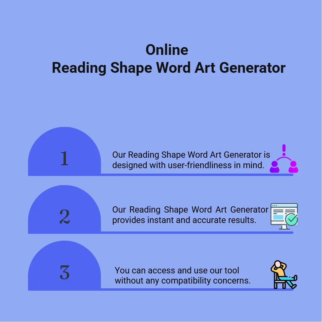 Online Reading Shape Word Art Generator